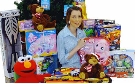 Big W salesperson, Christie Finnigan, with the toys that are selling well in the pre-Christmas trade. Big W salesperson, Christie Finnigan, with the toys that are selling well in the pre-Christmas trade.